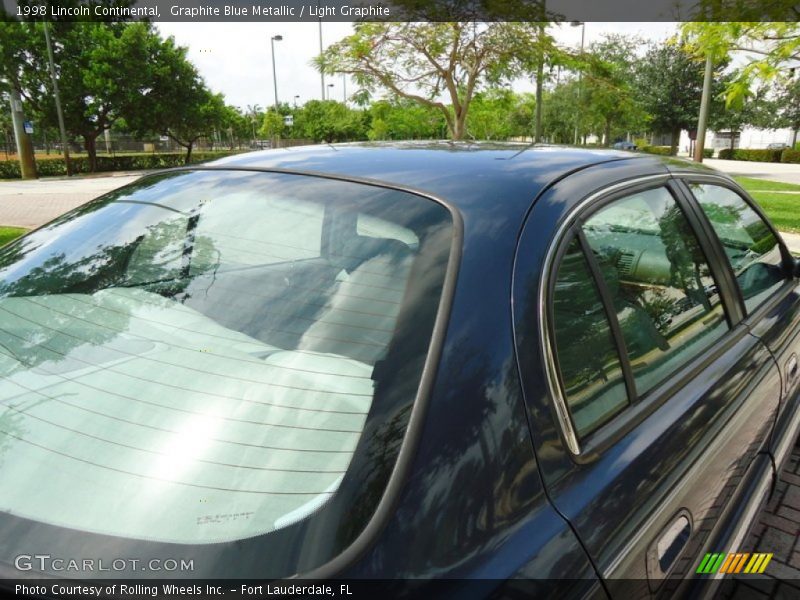 Graphite Blue Metallic / Light Graphite 1998 Lincoln Continental
