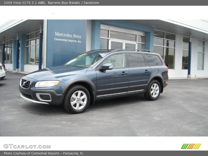 Barrents Blue Metallic / Sandstone 2009 Volvo XC70 3.2 AWD