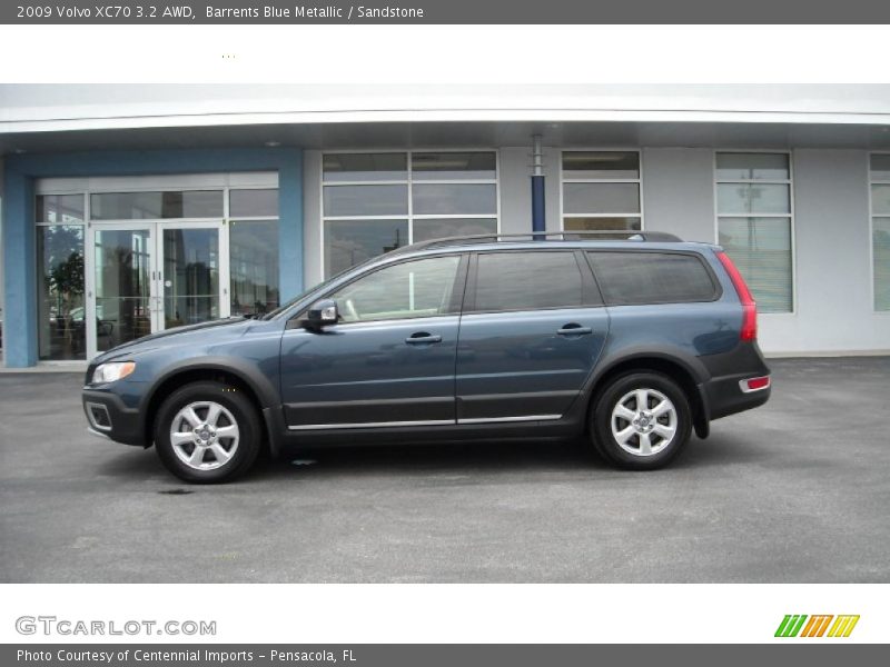 Barrents Blue Metallic / Sandstone 2009 Volvo XC70 3.2 AWD