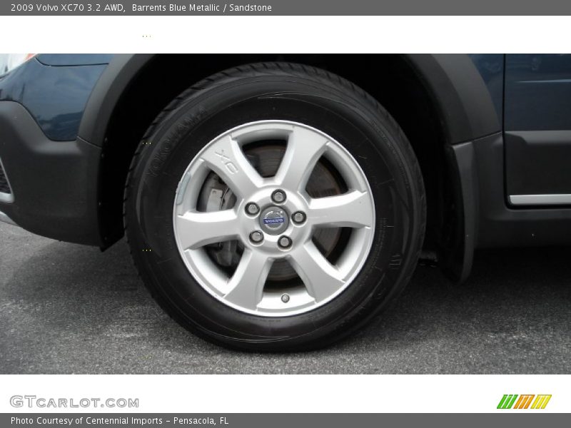 Barrents Blue Metallic / Sandstone 2009 Volvo XC70 3.2 AWD