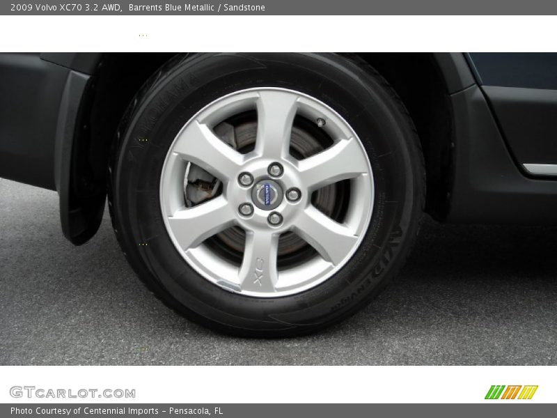 Barrents Blue Metallic / Sandstone 2009 Volvo XC70 3.2 AWD