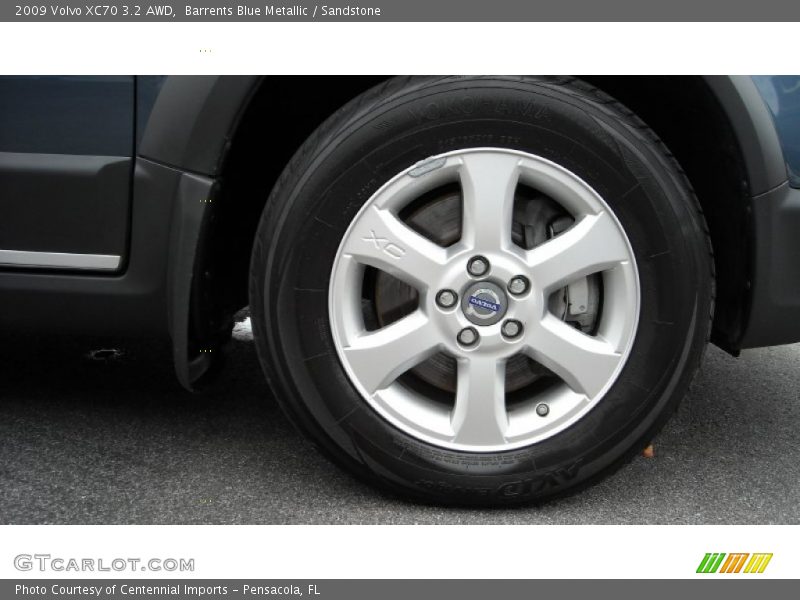 Barrents Blue Metallic / Sandstone 2009 Volvo XC70 3.2 AWD