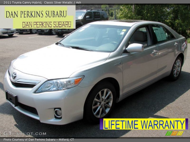 Classic Silver Metallic / Ash 2011 Toyota Camry Hybrid