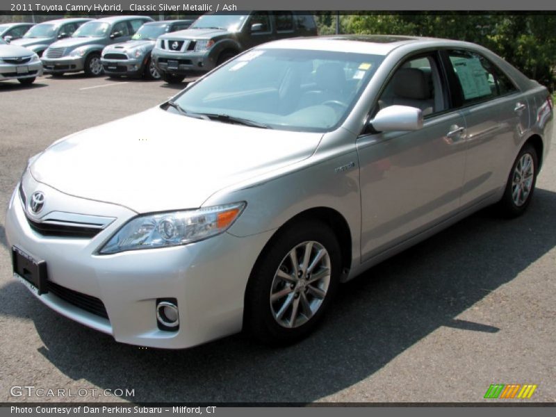 Classic Silver Metallic / Ash 2011 Toyota Camry Hybrid