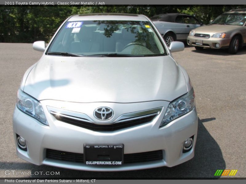 Classic Silver Metallic / Ash 2011 Toyota Camry Hybrid