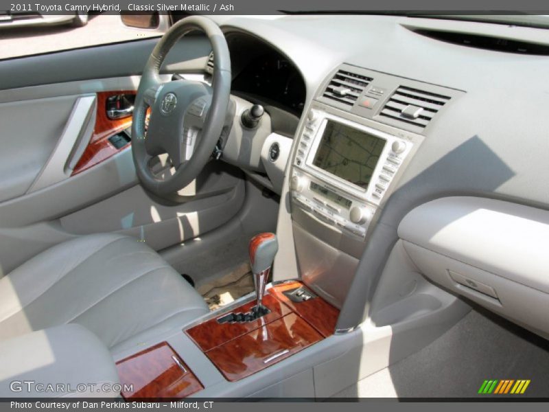 Classic Silver Metallic / Ash 2011 Toyota Camry Hybrid