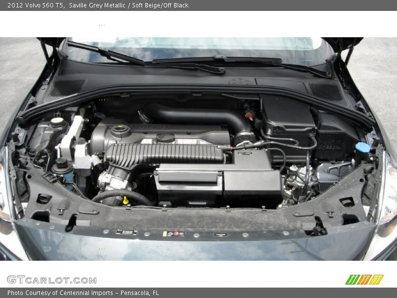 Saville Grey Metallic / Soft Beige/Off Black 2012 Volvo S60 T5