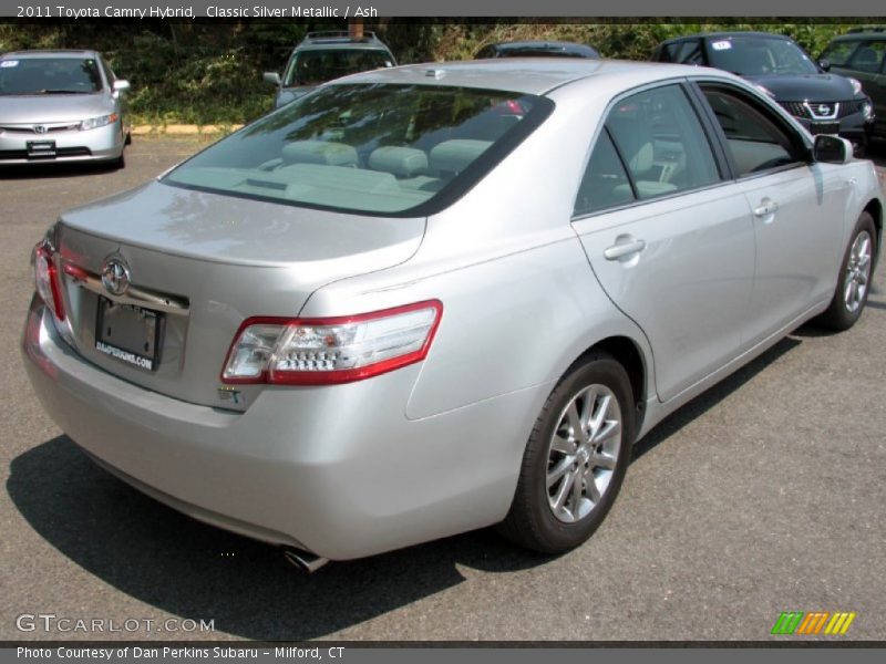 Classic Silver Metallic / Ash 2011 Toyota Camry Hybrid