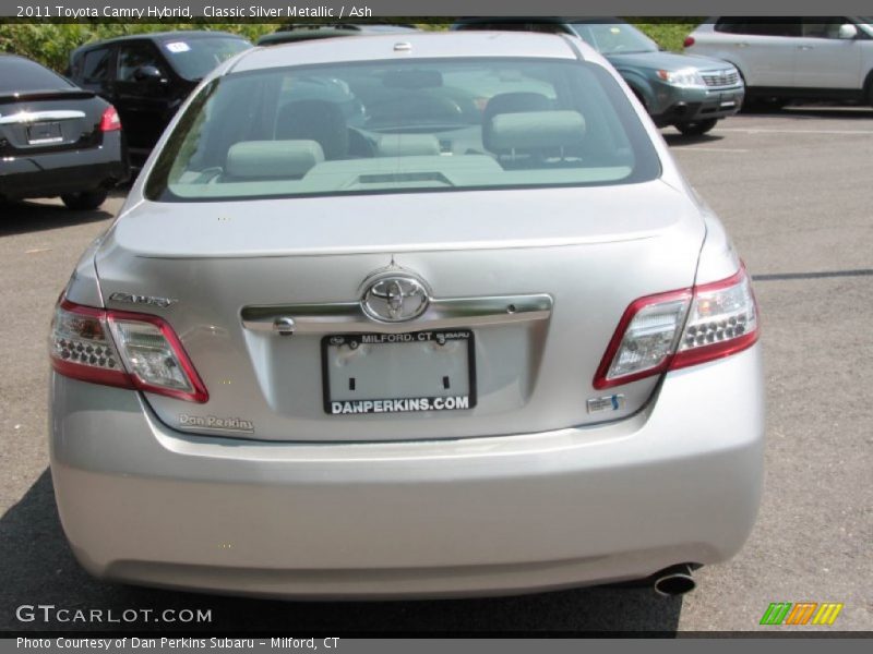 Classic Silver Metallic / Ash 2011 Toyota Camry Hybrid