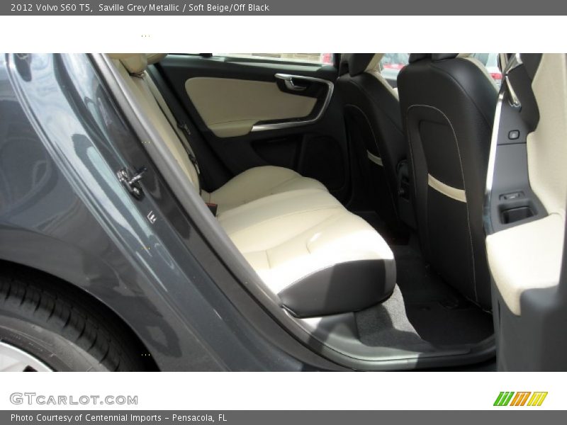 Saville Grey Metallic / Soft Beige/Off Black 2012 Volvo S60 T5