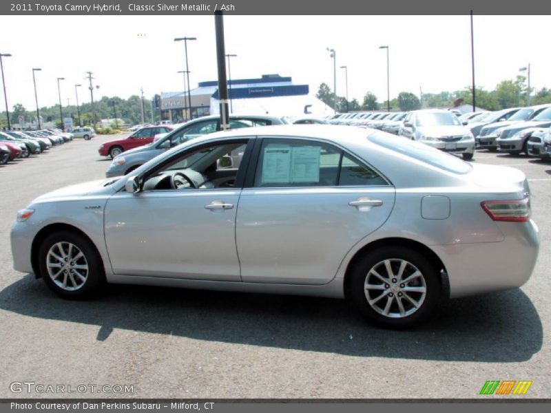 Classic Silver Metallic / Ash 2011 Toyota Camry Hybrid