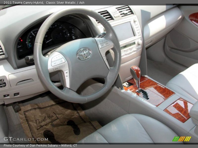 Classic Silver Metallic / Ash 2011 Toyota Camry Hybrid