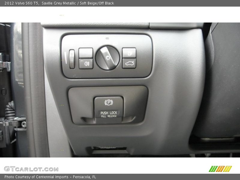 Saville Grey Metallic / Soft Beige/Off Black 2012 Volvo S60 T5