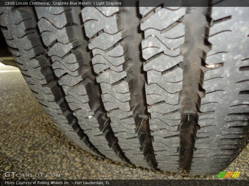 Graphite Blue Metallic / Light Graphite 1998 Lincoln Continental