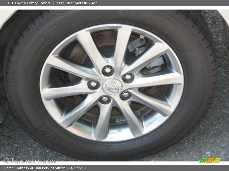 Classic Silver Metallic / Ash 2011 Toyota Camry Hybrid