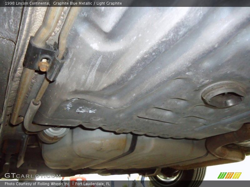 Graphite Blue Metallic / Light Graphite 1998 Lincoln Continental