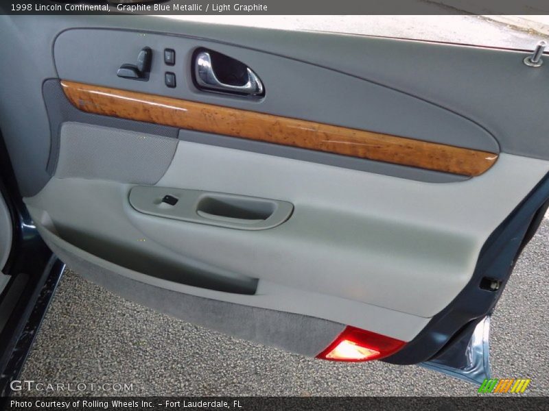 Graphite Blue Metallic / Light Graphite 1998 Lincoln Continental