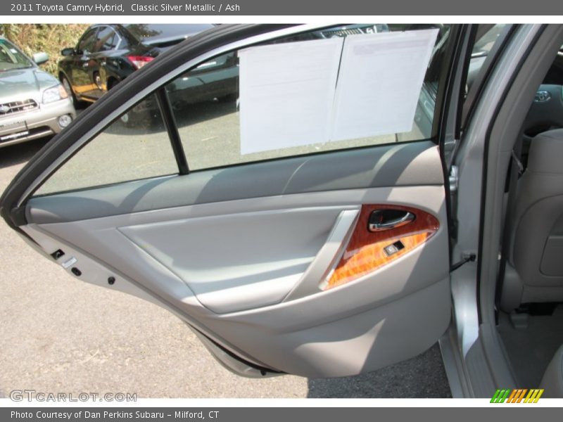 Classic Silver Metallic / Ash 2011 Toyota Camry Hybrid