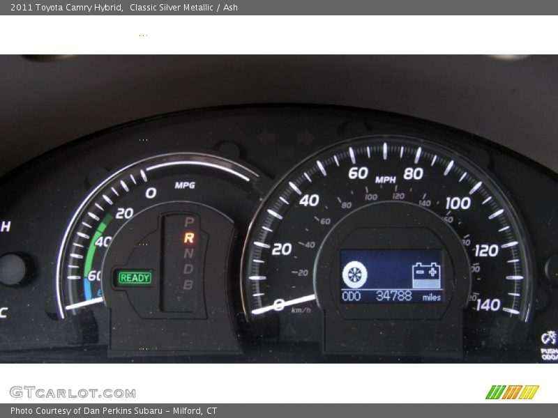 Classic Silver Metallic / Ash 2011 Toyota Camry Hybrid