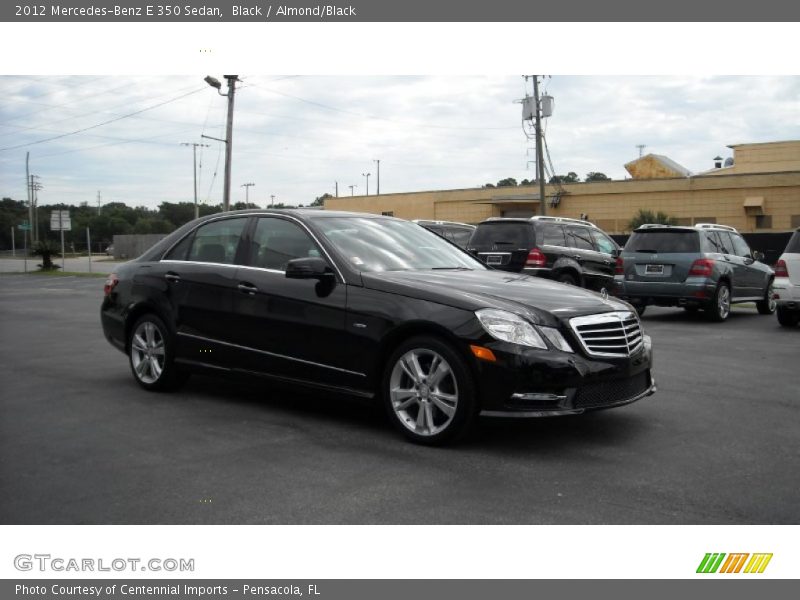 Black / Almond/Black 2012 Mercedes-Benz E 350 Sedan