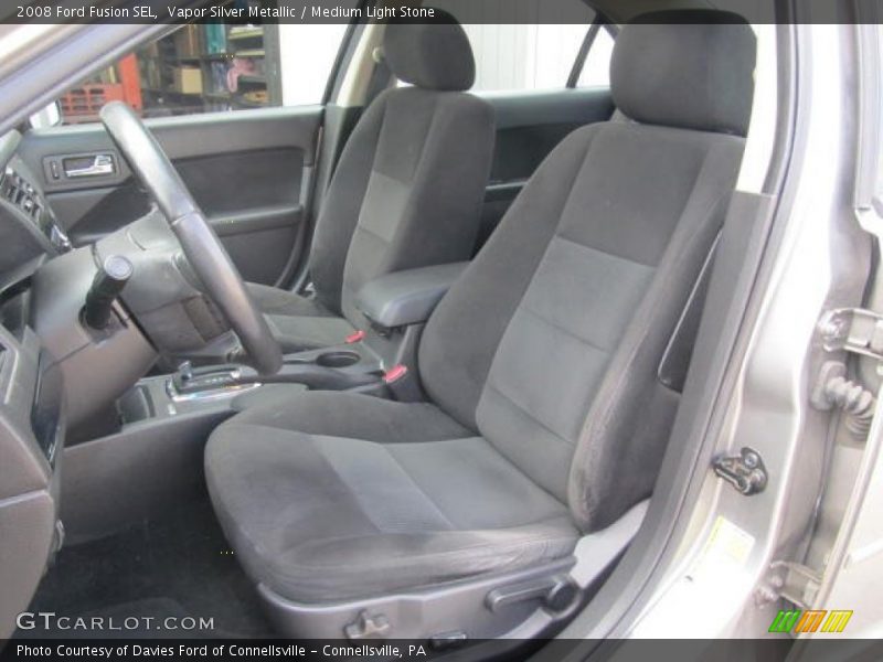 Vapor Silver Metallic / Medium Light Stone 2008 Ford Fusion SEL