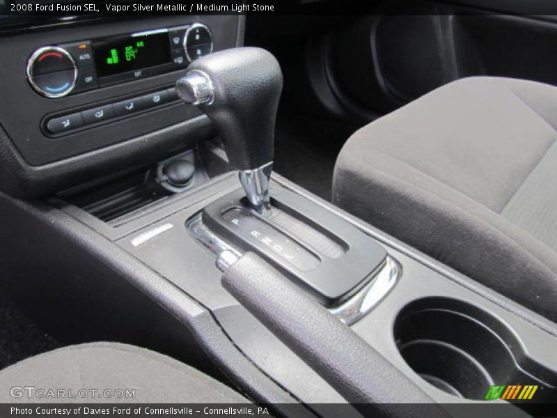 Vapor Silver Metallic / Medium Light Stone 2008 Ford Fusion SEL