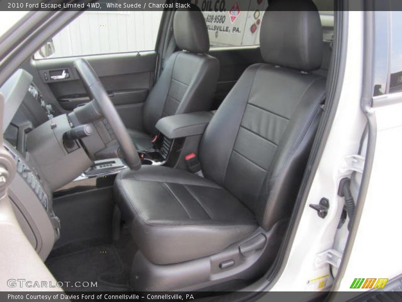  2010 Escape Limited 4WD Charcoal Black Interior