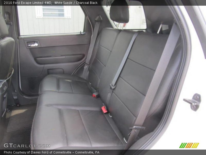 Rear Seat of 2010 Escape Limited 4WD