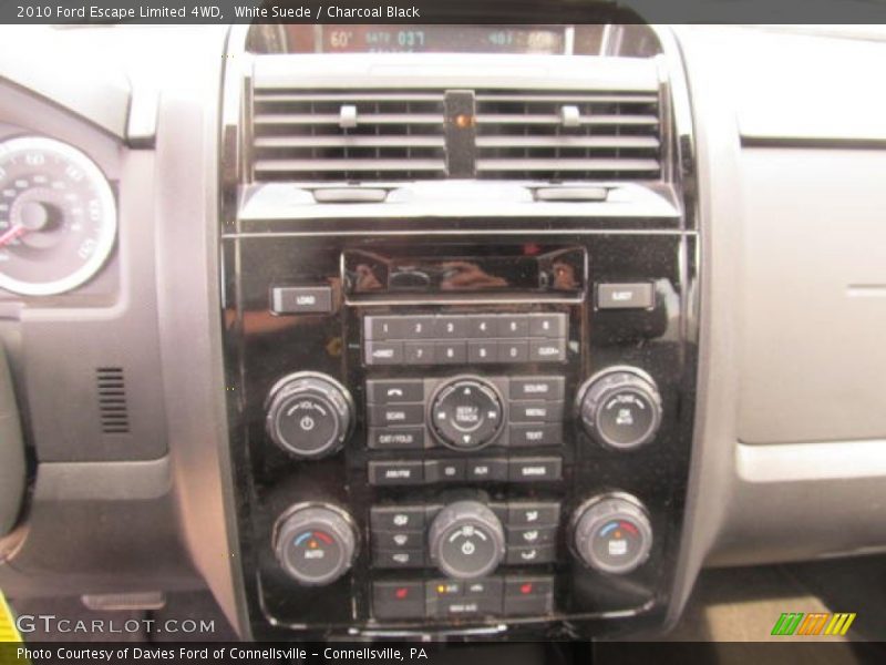 White Suede / Charcoal Black 2010 Ford Escape Limited 4WD