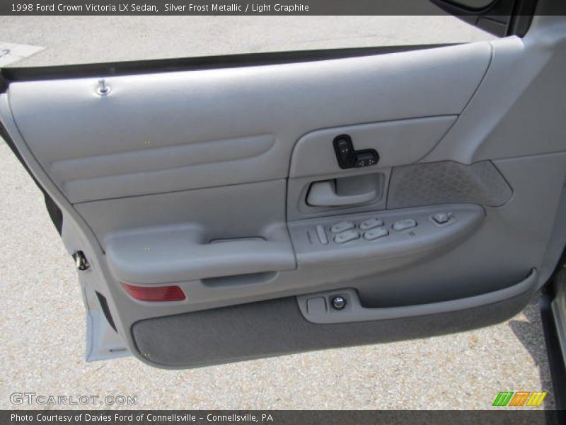 Silver Frost Metallic / Light Graphite 1998 Ford Crown Victoria LX Sedan