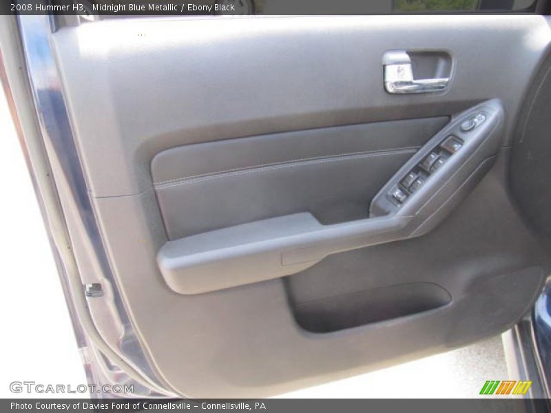 Midnight Blue Metallic / Ebony Black 2008 Hummer H3
