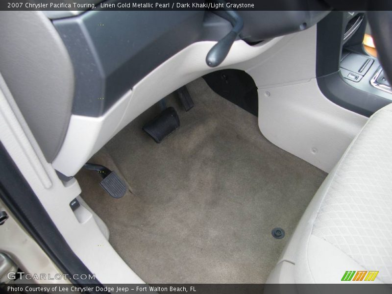 Linen Gold Metallic Pearl / Dark Khaki/Light Graystone 2007 Chrysler Pacifica Touring