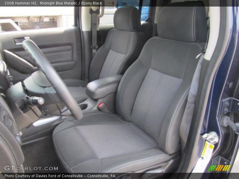 Midnight Blue Metallic / Ebony Black 2008 Hummer H3