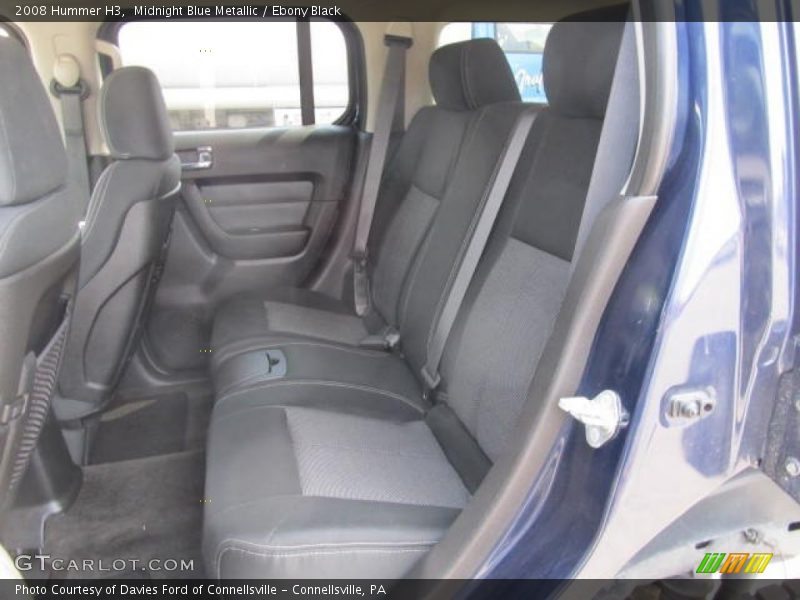 Midnight Blue Metallic / Ebony Black 2008 Hummer H3