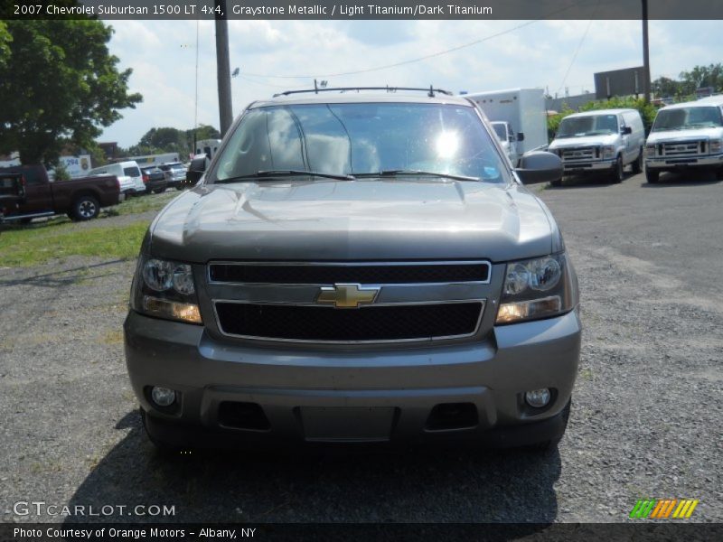 Graystone Metallic / Light Titanium/Dark Titanium 2007 Chevrolet Suburban 1500 LT 4x4