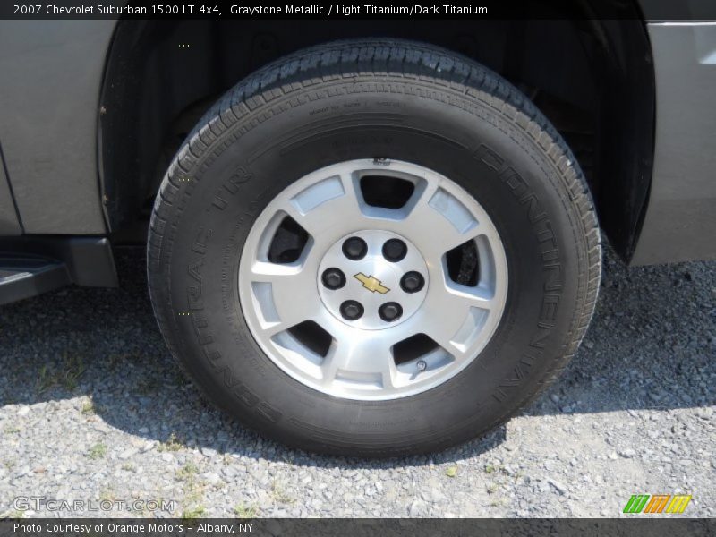 Graystone Metallic / Light Titanium/Dark Titanium 2007 Chevrolet Suburban 1500 LT 4x4