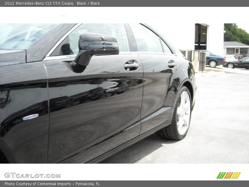 Black / Black 2012 Mercedes-Benz CLS 550 Coupe