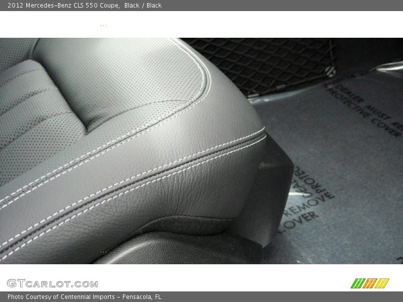 Black / Black 2012 Mercedes-Benz CLS 550 Coupe