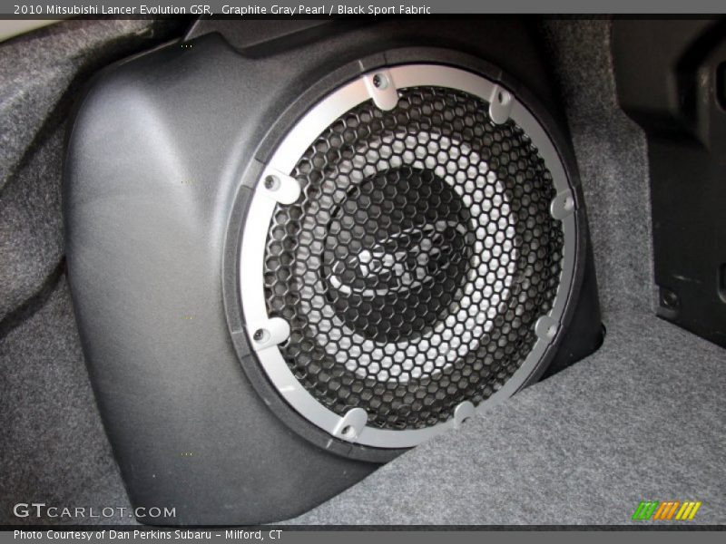 Audio System of 2010 Lancer Evolution GSR