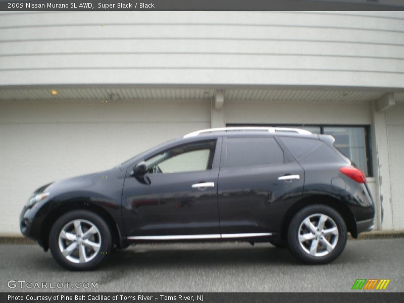 Super Black / Black 2009 Nissan Murano SL AWD