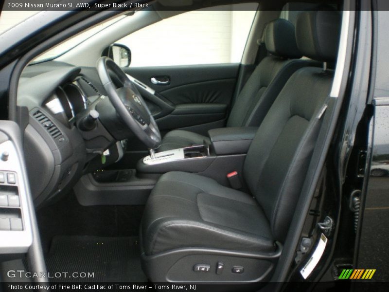 Super Black / Black 2009 Nissan Murano SL AWD