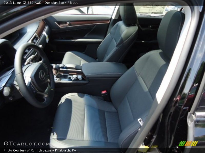 Obsidian Black / Black 2013 Lexus GS 350 AWD
