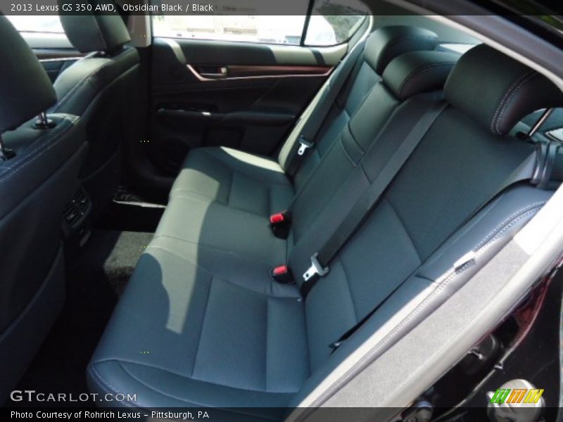 Obsidian Black / Black 2013 Lexus GS 350 AWD