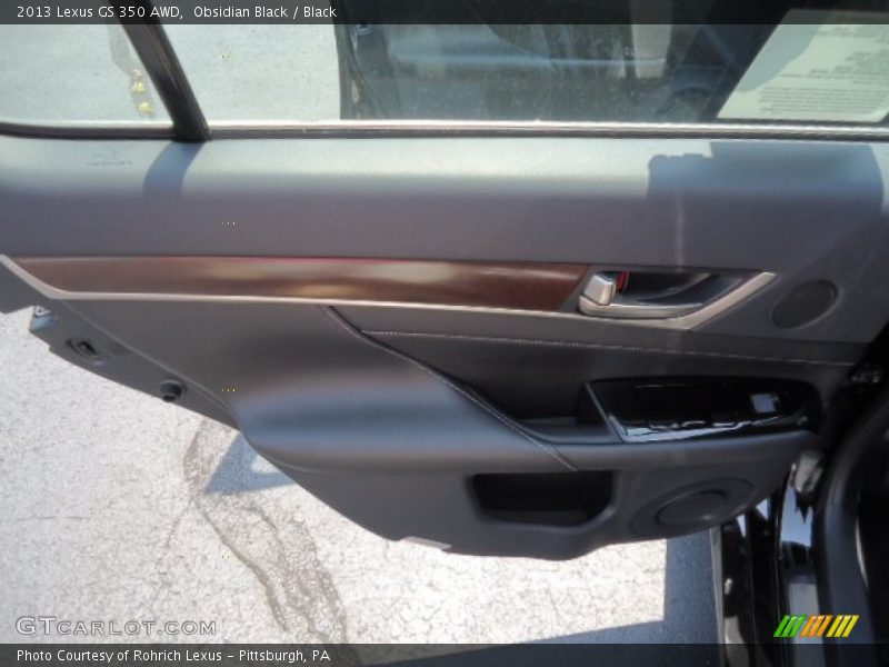 Obsidian Black / Black 2013 Lexus GS 350 AWD