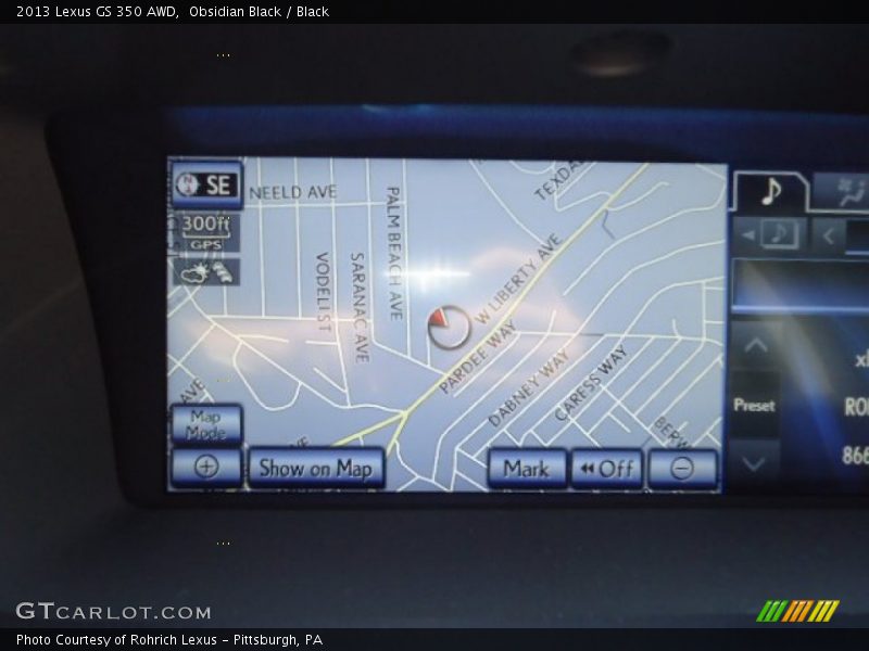 Obsidian Black / Black 2013 Lexus GS 350 AWD