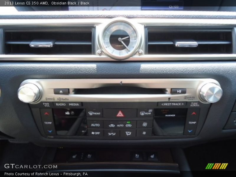 Obsidian Black / Black 2013 Lexus GS 350 AWD