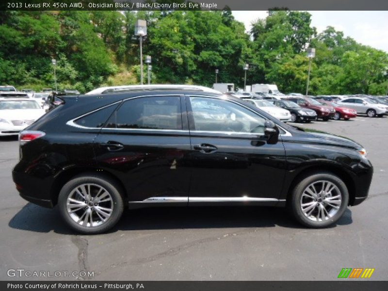  2013 RX 450h AWD Obsidian Black
