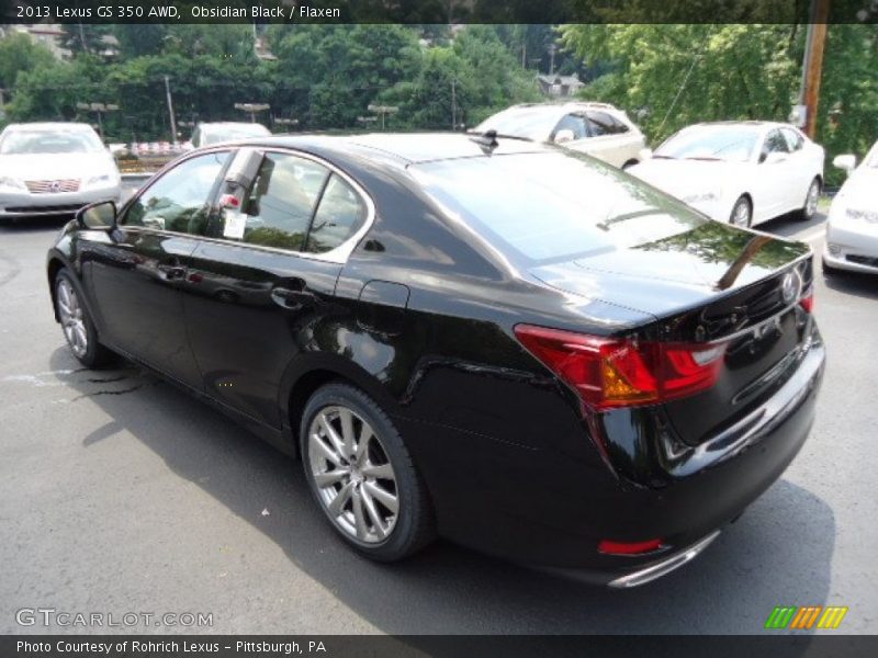 Obsidian Black / Flaxen 2013 Lexus GS 350 AWD