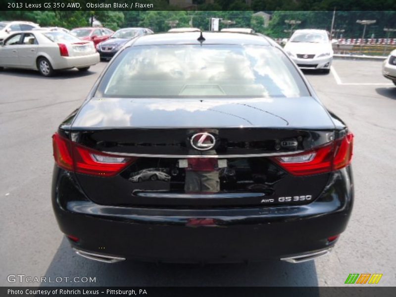 Obsidian Black / Flaxen 2013 Lexus GS 350 AWD