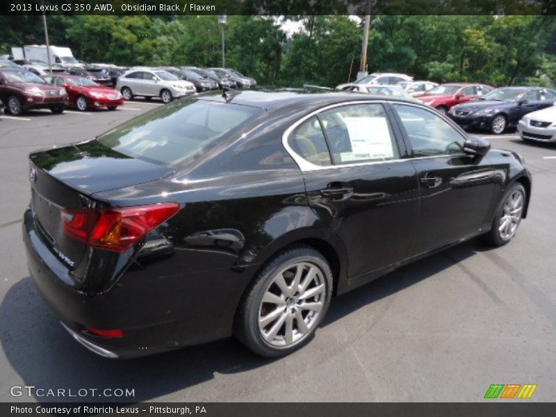 Obsidian Black / Flaxen 2013 Lexus GS 350 AWD
